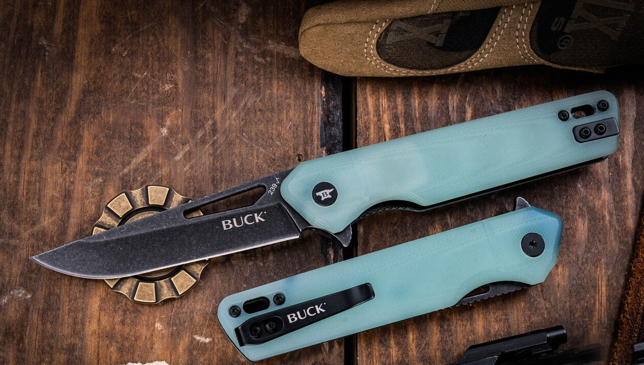 Buck Infusion G10 Naturmesser – Öffnungsunterstützung