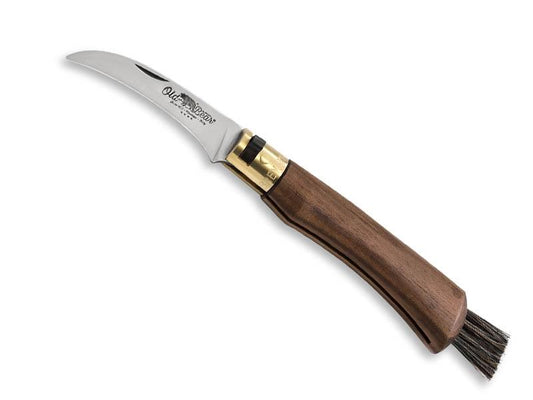 OLD BEAR WALNUT MUSHROOM KNIFE