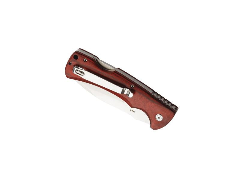 Couteau Pliant Herbertz Bois Rouge 12cm : Élégance Rustique et Robustesse