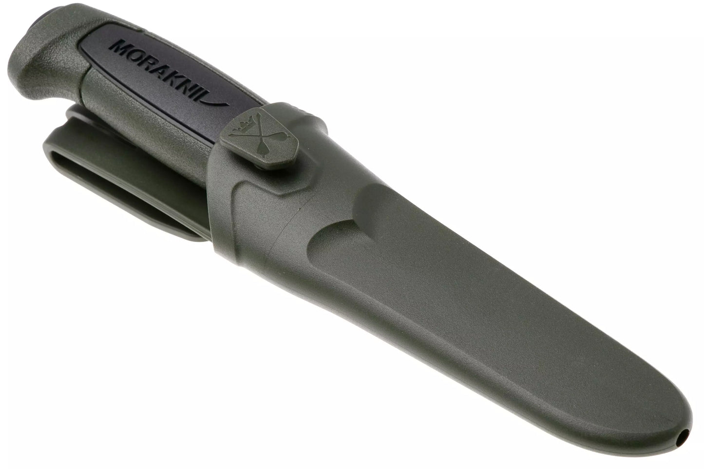 Couteau Morakniv Basic 546 Noir & Vert (13807) – Robustesse Inoxydable