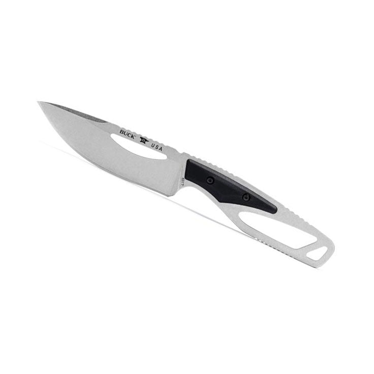 Buck PakLite 2.0 Field Knife Select Noir : Couteau Full Tang Squelettisé