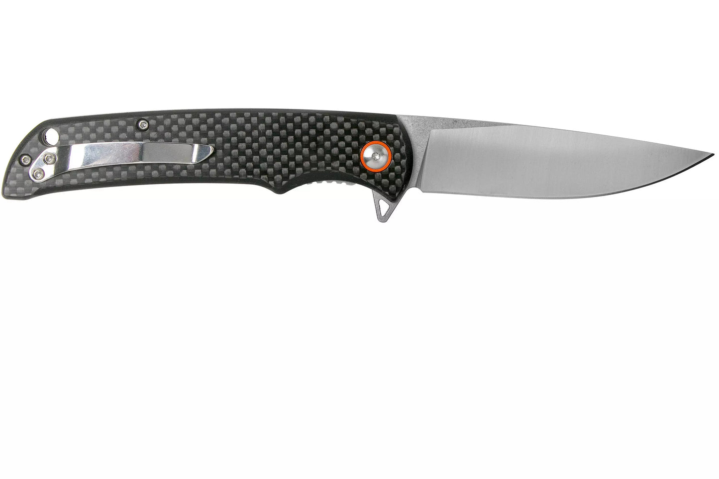 Couteau Buck Haxby Fibre de Carbone - Flipper & Roulements - 0259CFS