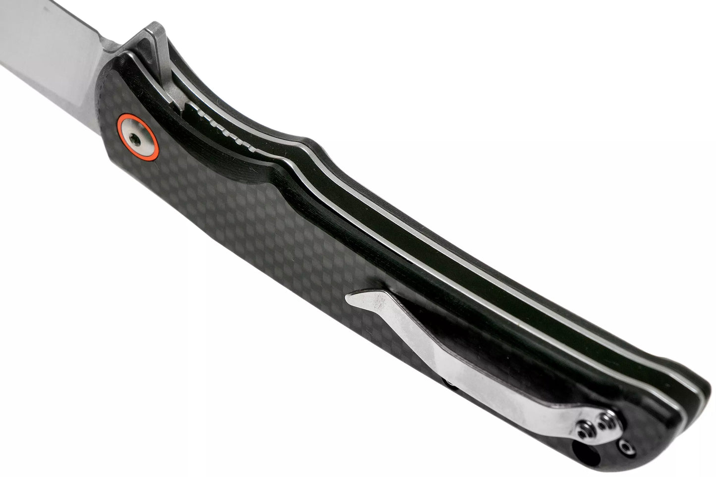 Couteau Buck Haxby Fibre de Carbone - Flipper & Roulements - 0259CFS