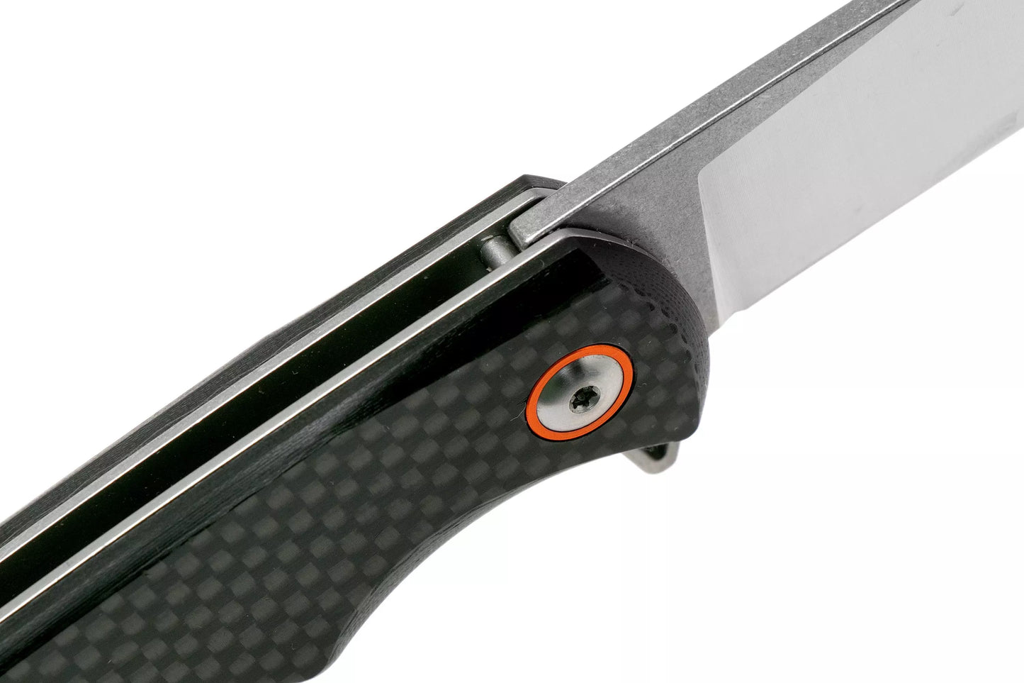 Couteau Buck Haxby Fibre de Carbone - Flipper & Roulements - 0259CFS