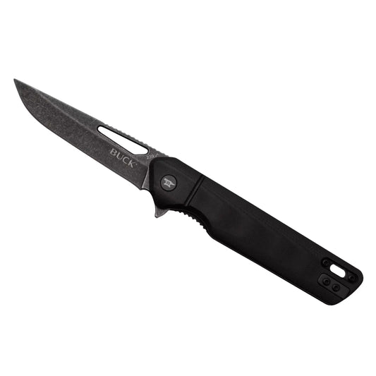 Couteau Buck Infusion G10 Noir - Ouverture Assistée par Flipper