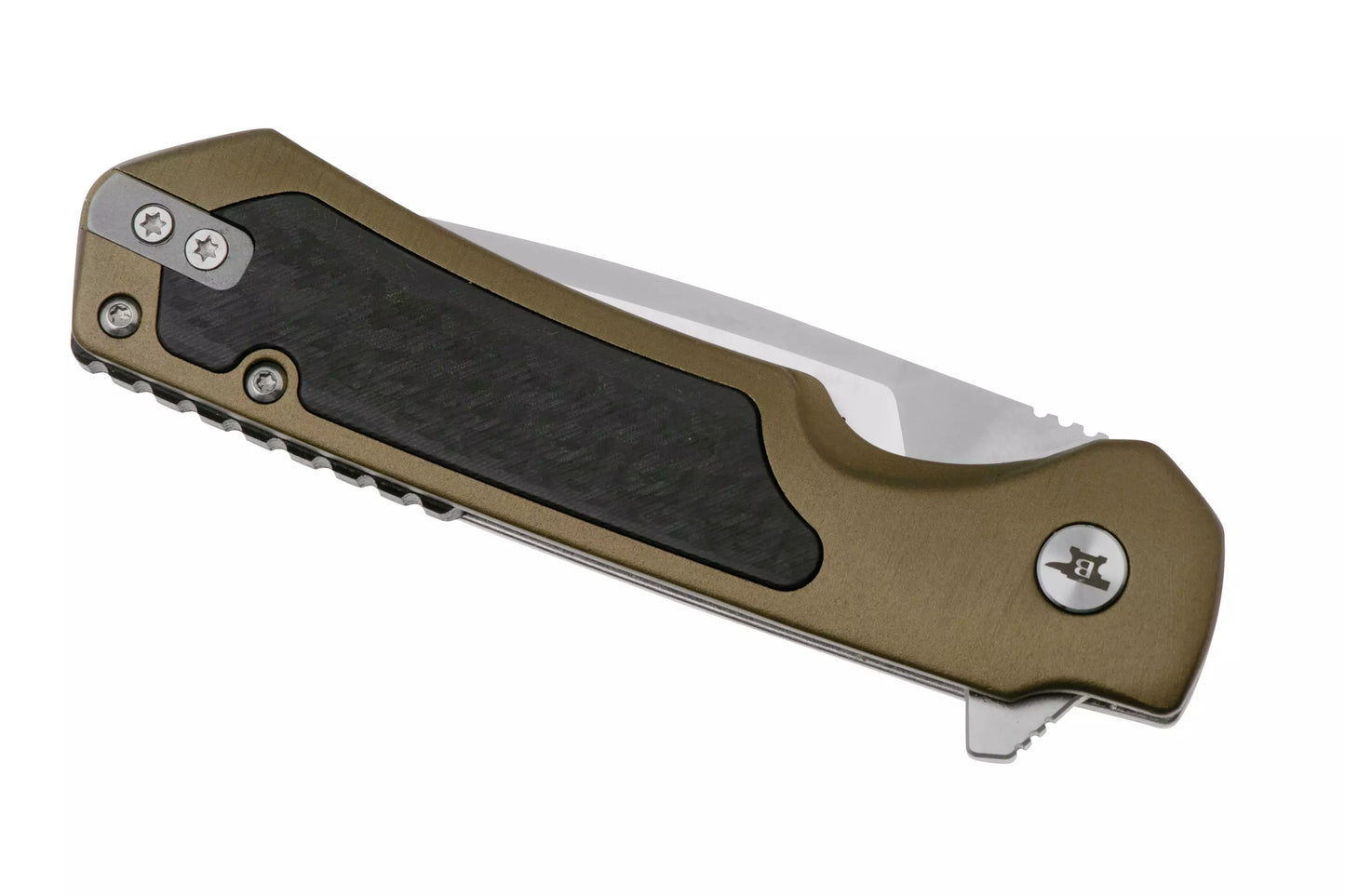 Couteau Buck Stinger Vert 0714GRS - Personnalisable par Gravure