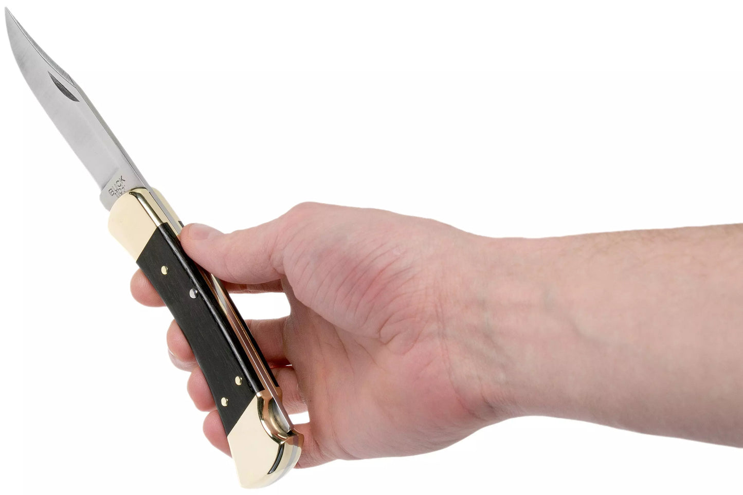 Buck 110 Lovac Klasični: Legendarni Sklopivi Nož Drvo i Mesing