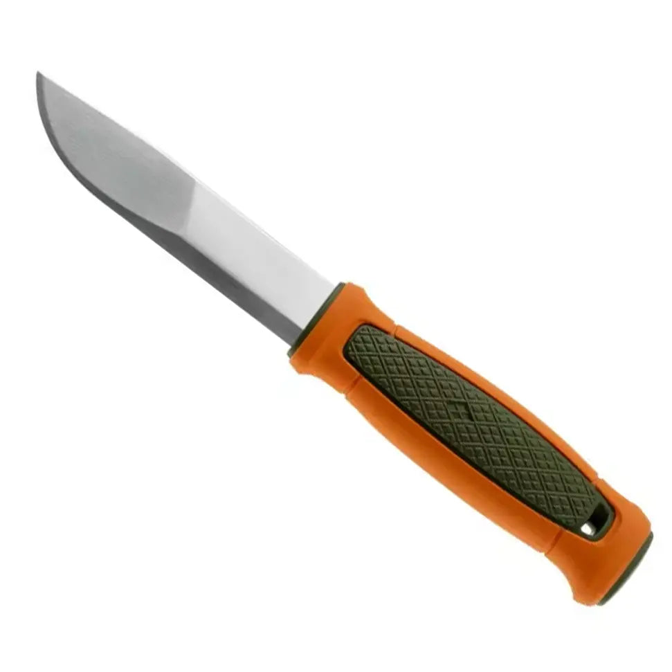 Couteau Morakniv Kansbol Orange/Vert étui polymère  - Polyvalence Bushcraft & Outdoor