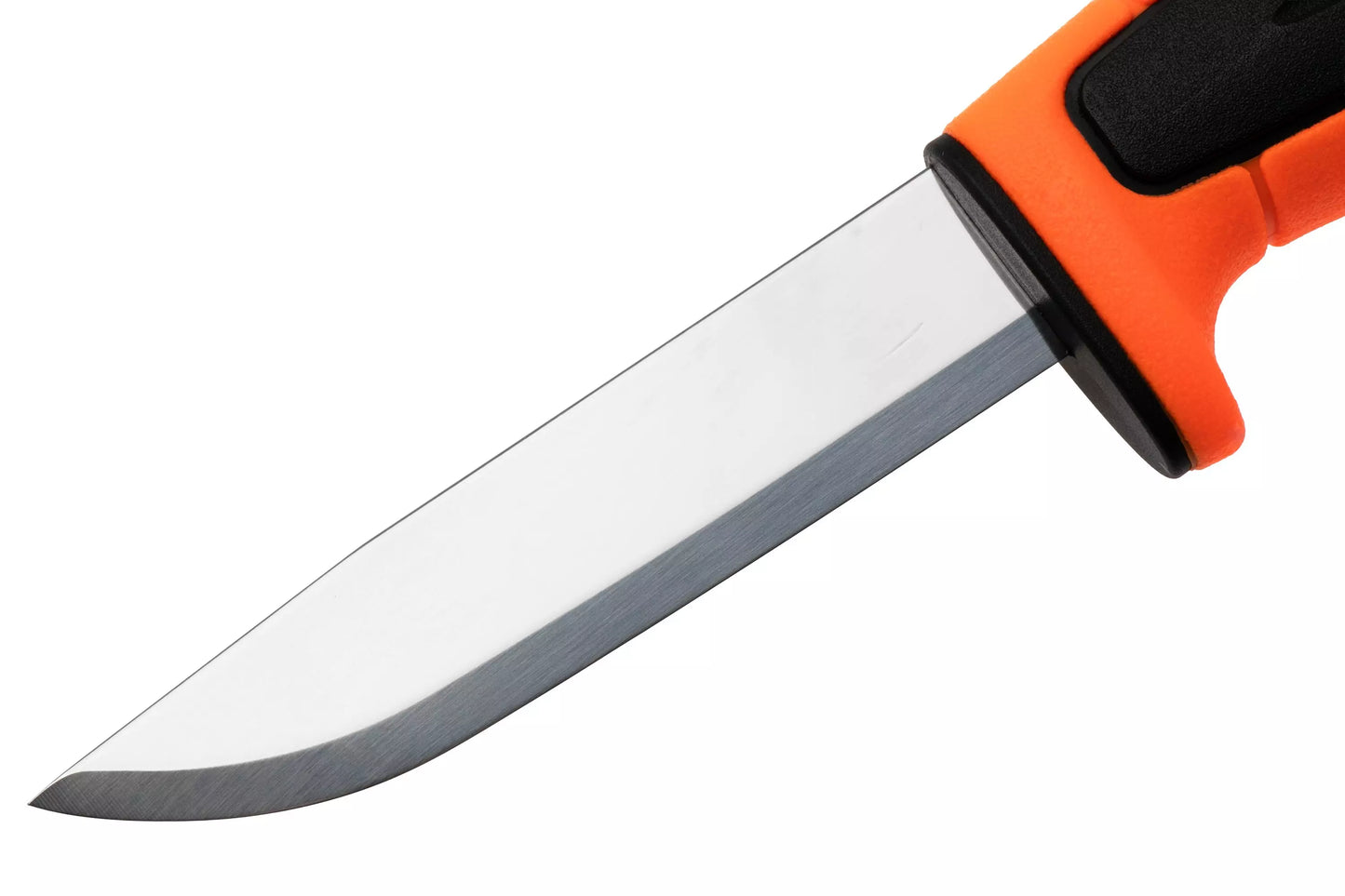 Couteau Morakniv Basic 546 Orange & Noir (13626) – Visibilité et Performance Inoxydable