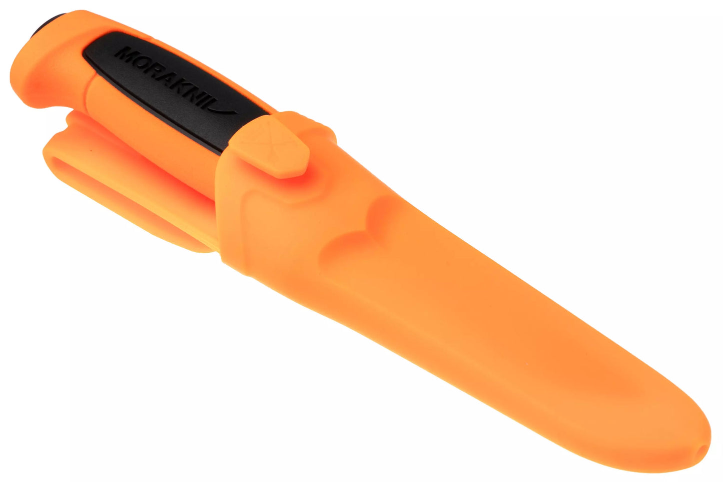 Couteau Morakniv Basic 546 Orange & Noir (13626) – Visibilité et Performance Inoxydable
