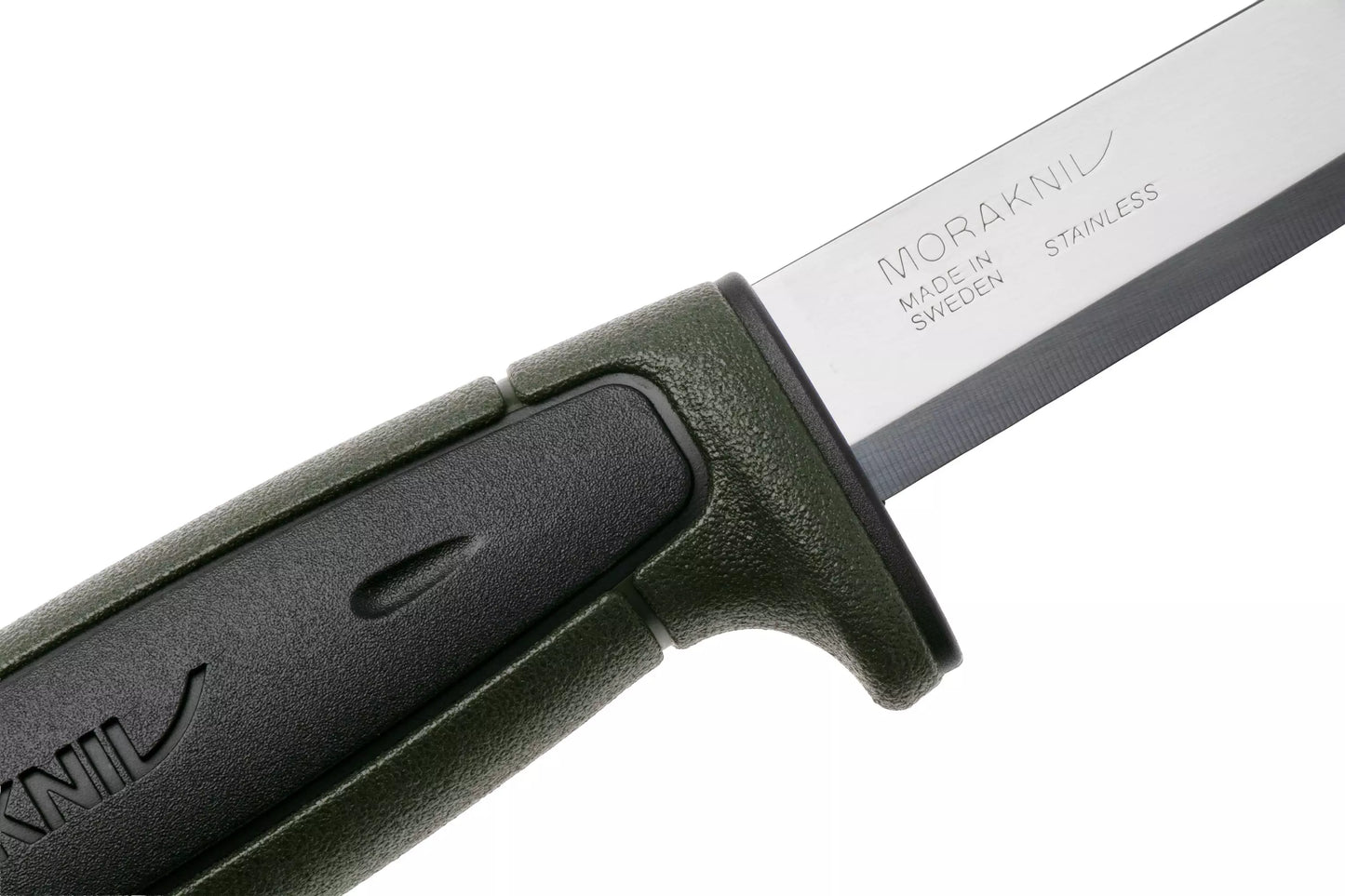 Couteau Morakniv Basic 546 Noir & Vert (13807) – Robustesse Inoxydable