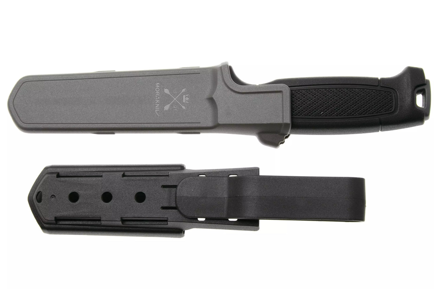 Couteau Morakniv Amberg BlackBlade (C) Anthracite (14698) – Robustesse Carbone et Finition Tactique