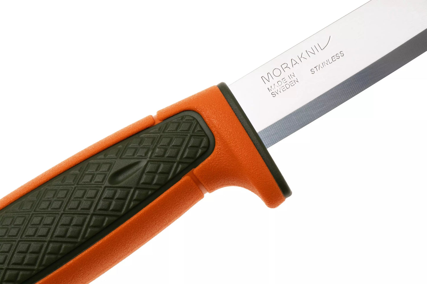 Couteau Morakniv Risberg Hunting (S) Orange & Vert (14723) – Précision et Haute Visibilité pour la Chasse