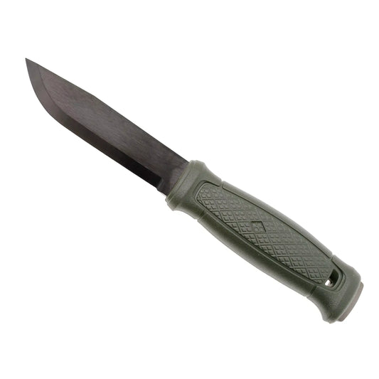 Couteau Morakniv Garberg Lame Carbone Noir -Manche Vert - Personnalisable