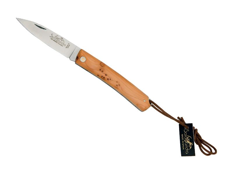 SALAMANDRA IF MESSER 10 CM EDELSTAHL + ETUI