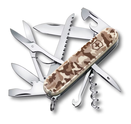 Couteau Suisse Victorinox Huntsman Desert Camouflage – 15 Fonctions (1.3713.941)