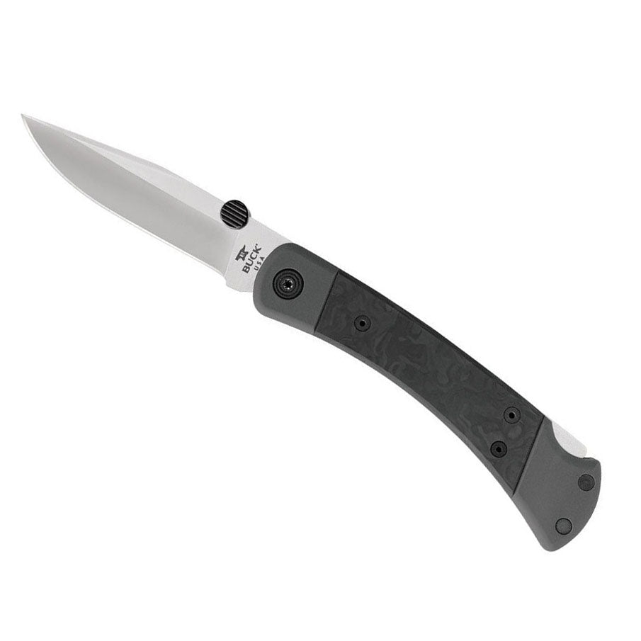 Couteau Buck 110 Hunter Legacy Edition - Fibre de Carbone & S45VN - 0110CFSLE1