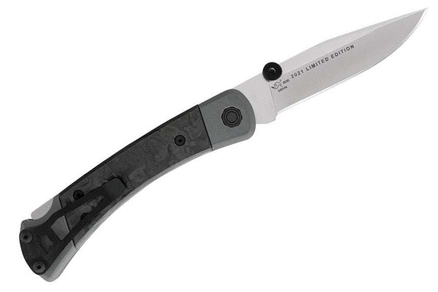 Couteau Buck 110 Hunter Legacy Edition - Fibre de Carbone & S45VN - 0110CFSLE1