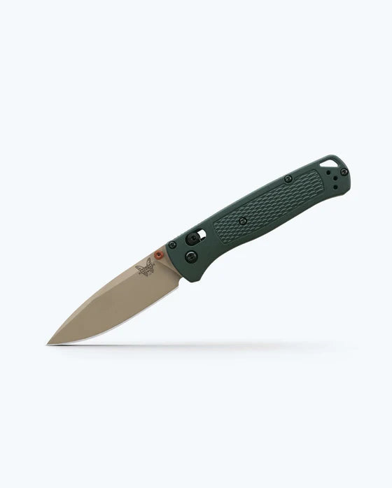 Couteau Benchmade Bugout 535TN-2601 - Taiga Green & Lame Cerakote Tan