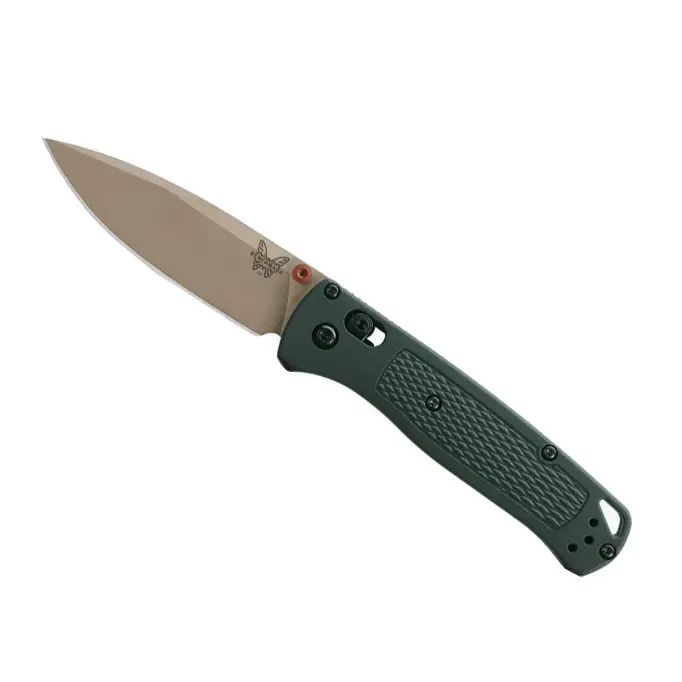 Couteau Benchmade Bugout 535TN-2601 - Taiga Green & Lame Cerakote Tan