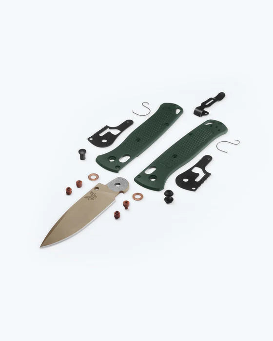 Couteau Benchmade Bugout 535TN-2601 - Taiga Green & Lame Cerakote Tan