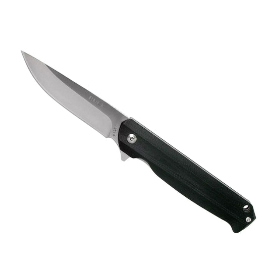 Couteau Buck Langford G10 Noir - Flipper & Roulements - 0251BKS