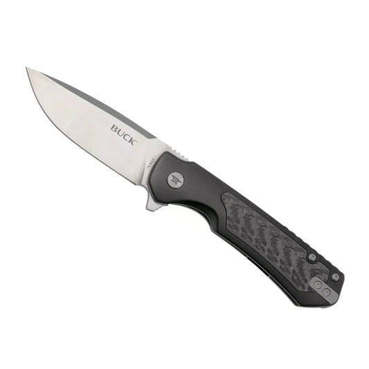 Couteau Buck Stinger Noir - Ultra-Léger et Compact - 0714BKS