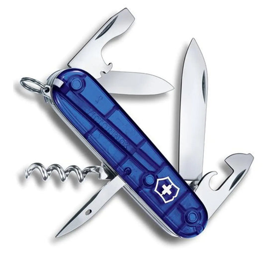 Couteau Suisse Victorinox Spartan Saphir – 12 Fonctions (Translucide)