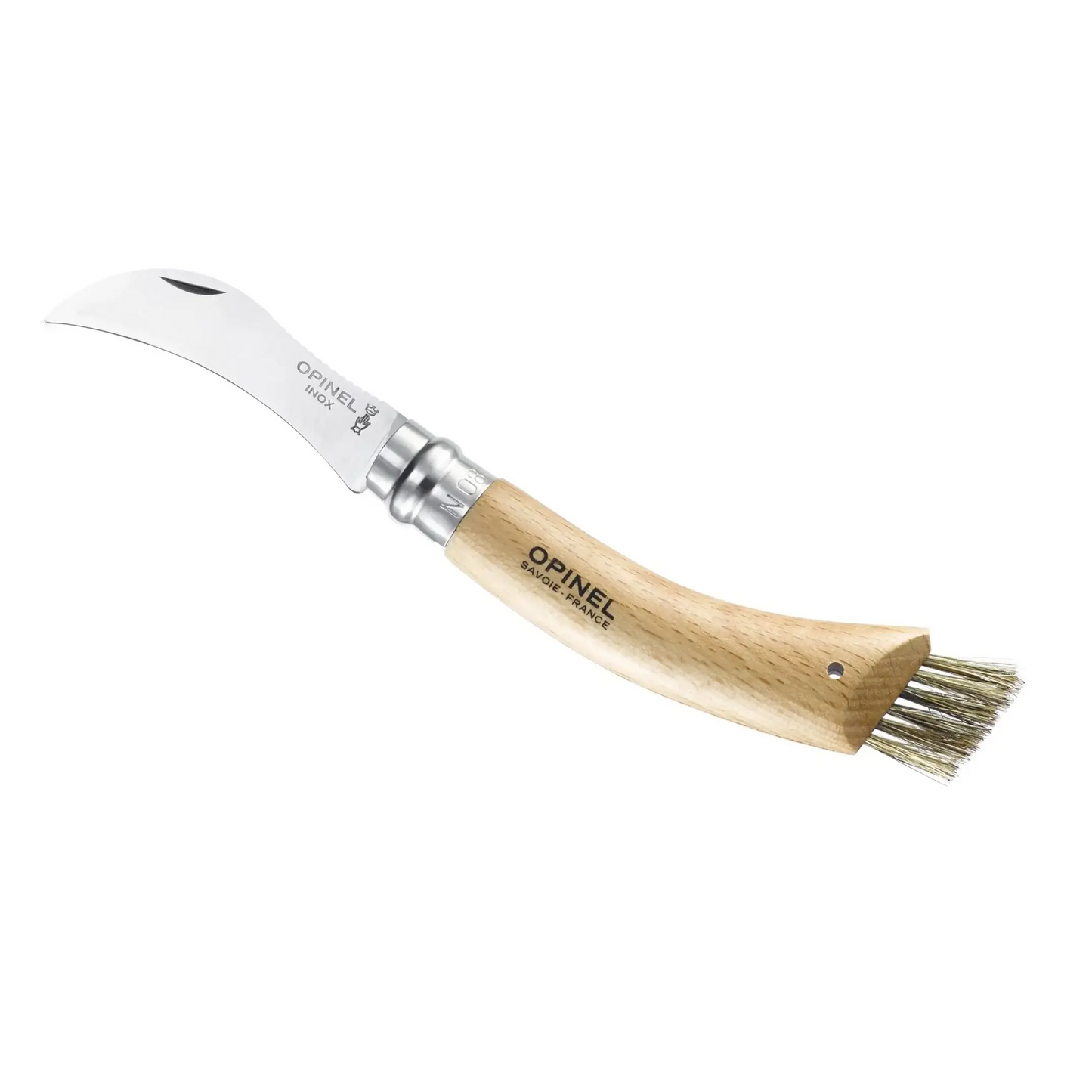 Couteau à Champignons Opinel n°8 VRI Personnalisable : L'Outil du Passionné