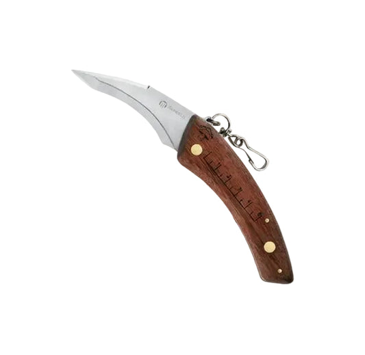 Nož za gljive Maserin 12 cm od bubinga drva