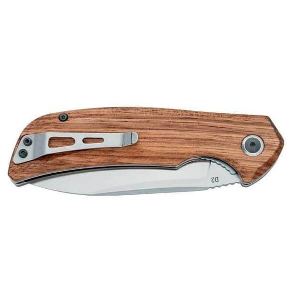 Coltello pieghevole BlackFox Paradigma in legno di ziricote - Acciaio D2